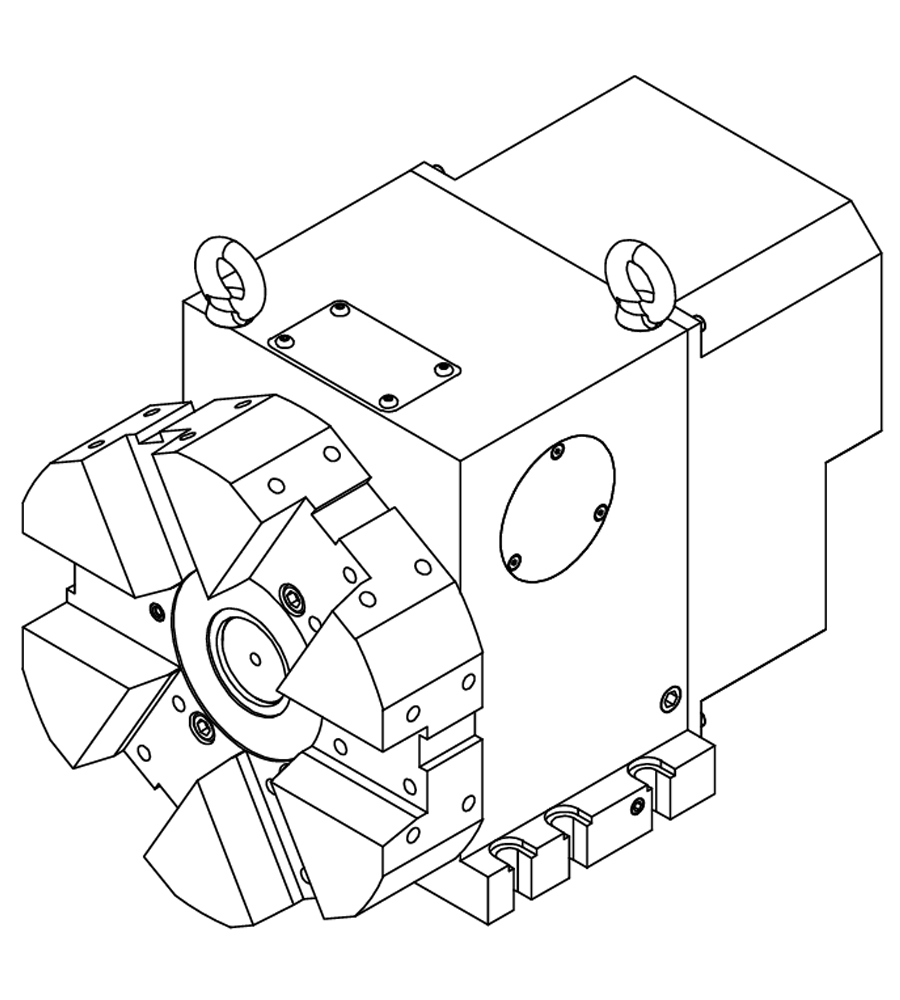 Схема Револьверной головки HAK34-CK6163